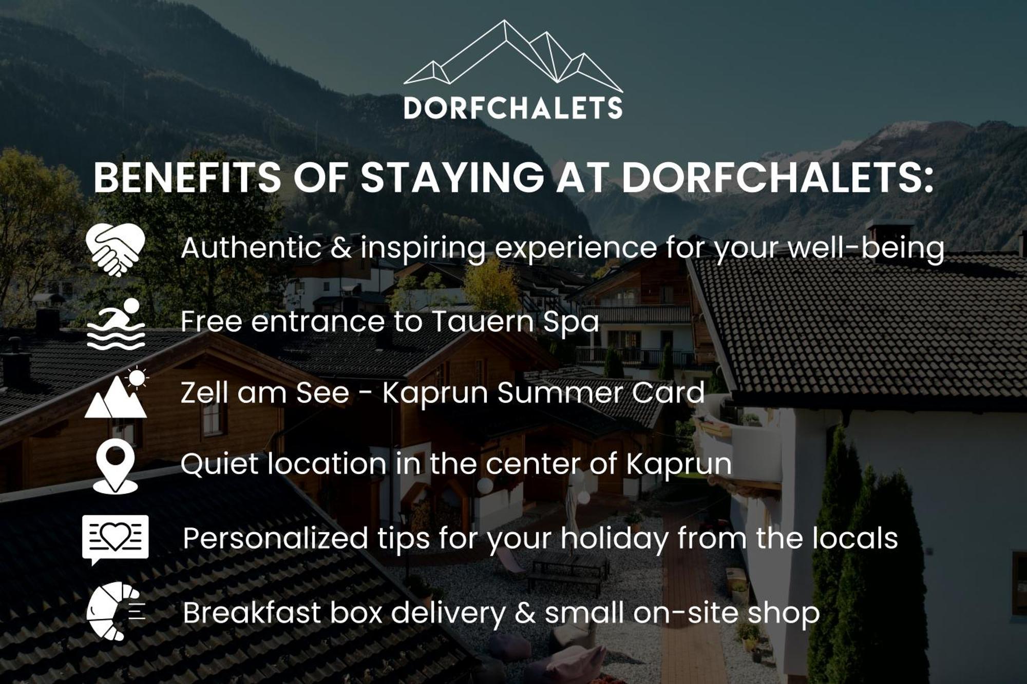 Dorfchalets & Apartments - Authentic Experience In Centre Of Kaprun Including Tauernspa And Summercard Εξωτερικό φωτογραφία